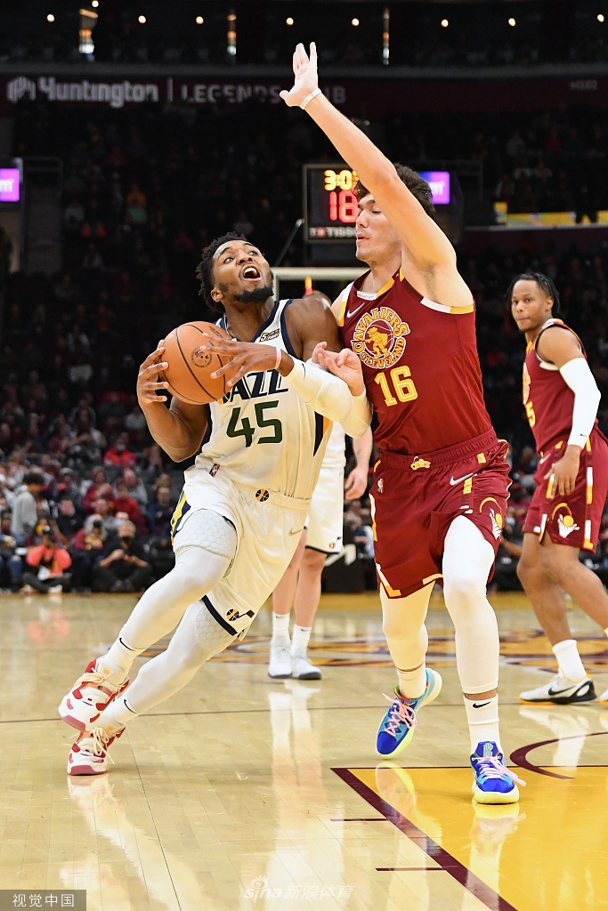 [NBA常规赛]爵士109-108骑士