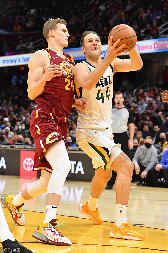 [NBA常规赛]爵士109-108骑士