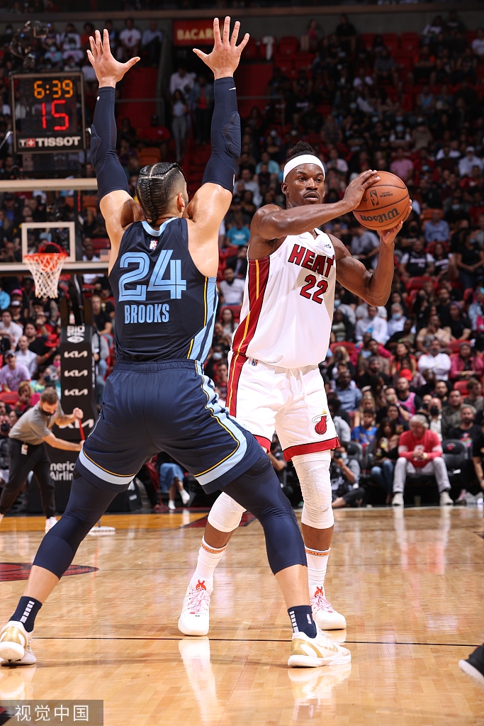 [NBA常规赛]灰熊105-90热火