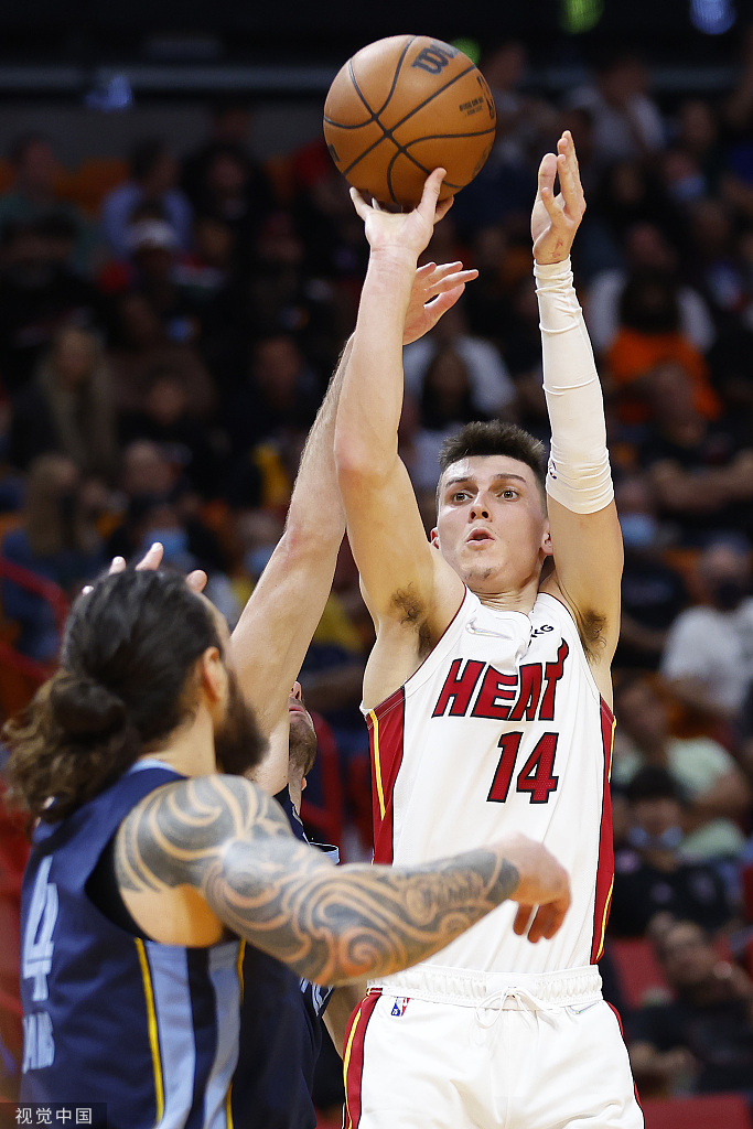 [NBA常规赛]灰熊105-90热火