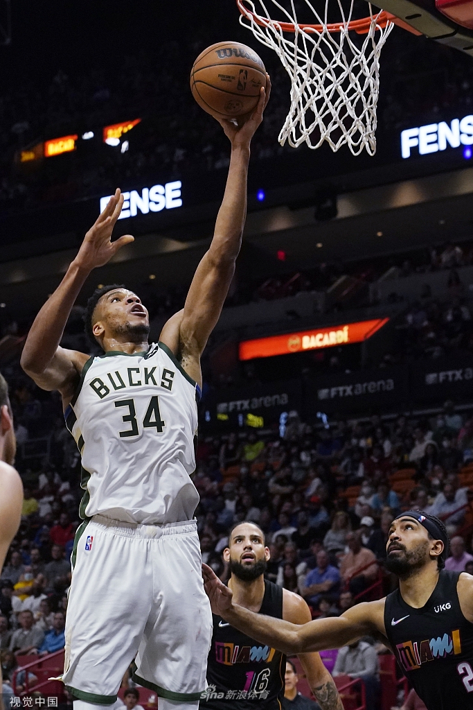 [NBA常规赛]雄鹿104-113热火