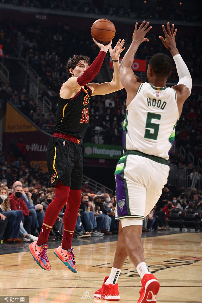 [NBA常规赛]雄鹿99-115骑士