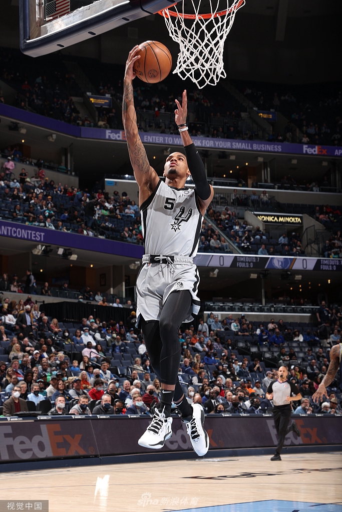 [NBA]马刺105-118灰熊 莫兰特豪取52分