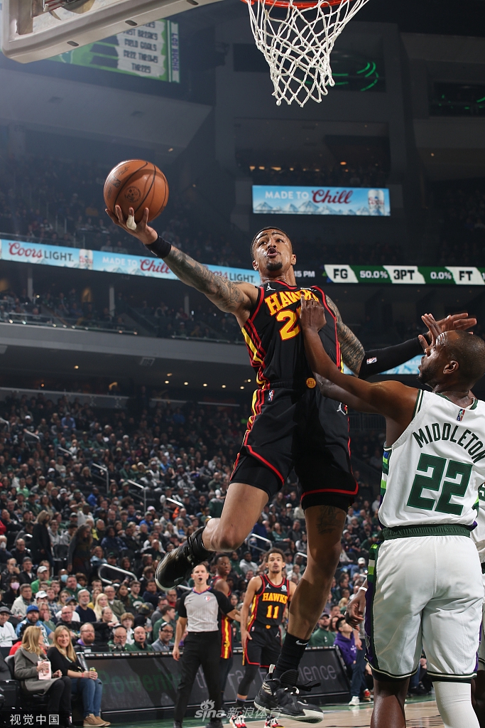 [NBA]老鹰115-124雄鹿 字母哥43分12板