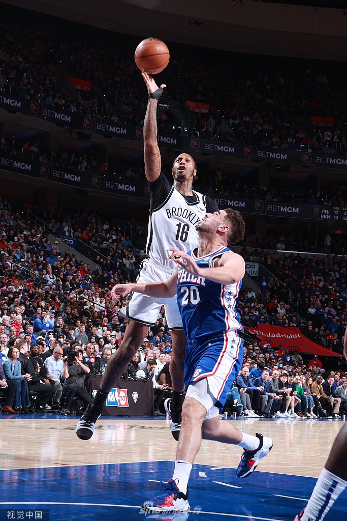 [NBA]篮网129-100大胜76人 杜兰特击溃哈登大帝