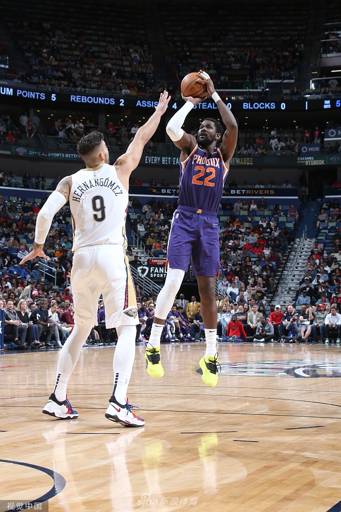 [NBA]太阳131-115鹈鹕 布克27分8助攻