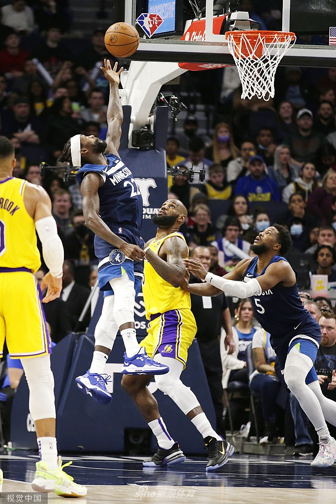 [NBA]湖人104-124森林狼 詹姆斯19分