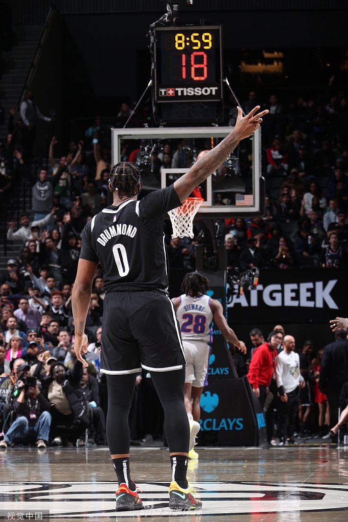 [NBA]活塞123-130篮网 杜兰特砍41分