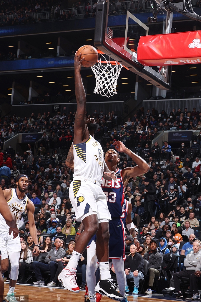 [NBA常规赛]步行者126-134篮网