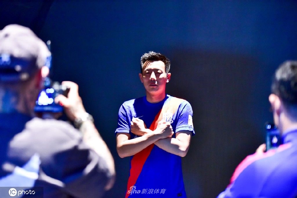 上海申花写真拍摄花絮