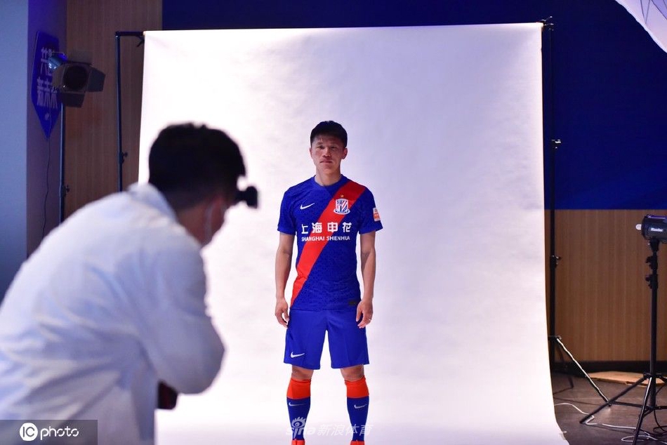 上海申花写真拍摄花絮