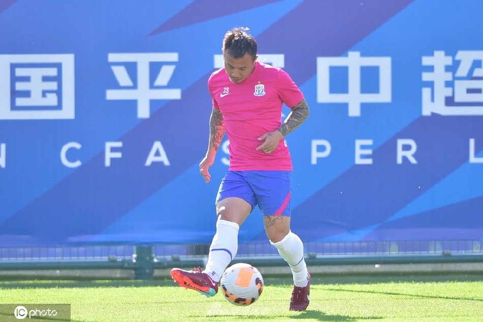 上海申花备战训练