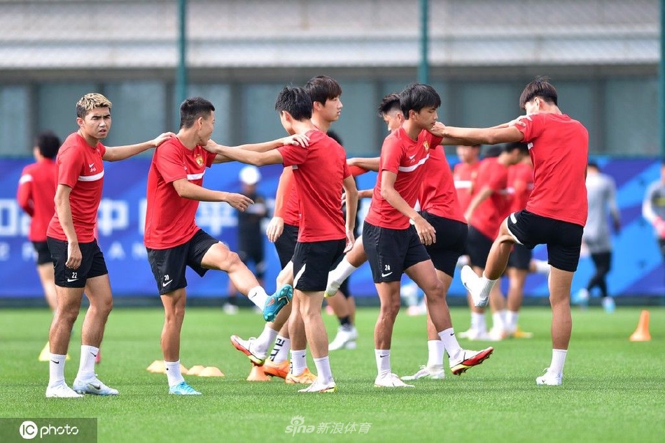 广州队备战训练