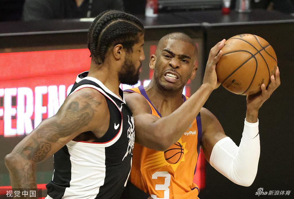 [NBA西部决赛3]太阳vs快船 保罗复出