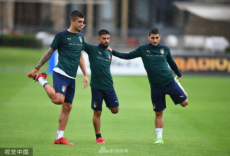 意大利队训练备战世预赛