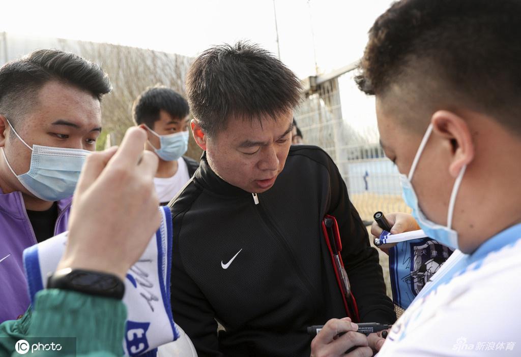 天津津门虎完成新赛季第一练 于根伟：树立球队的魂