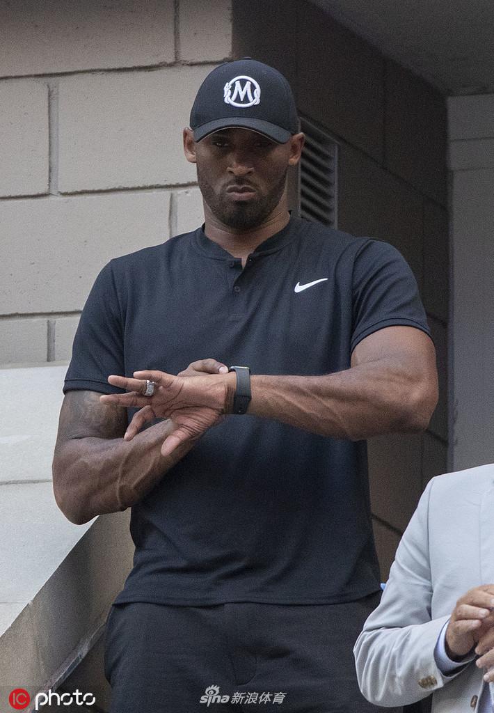 科比现场观战美网