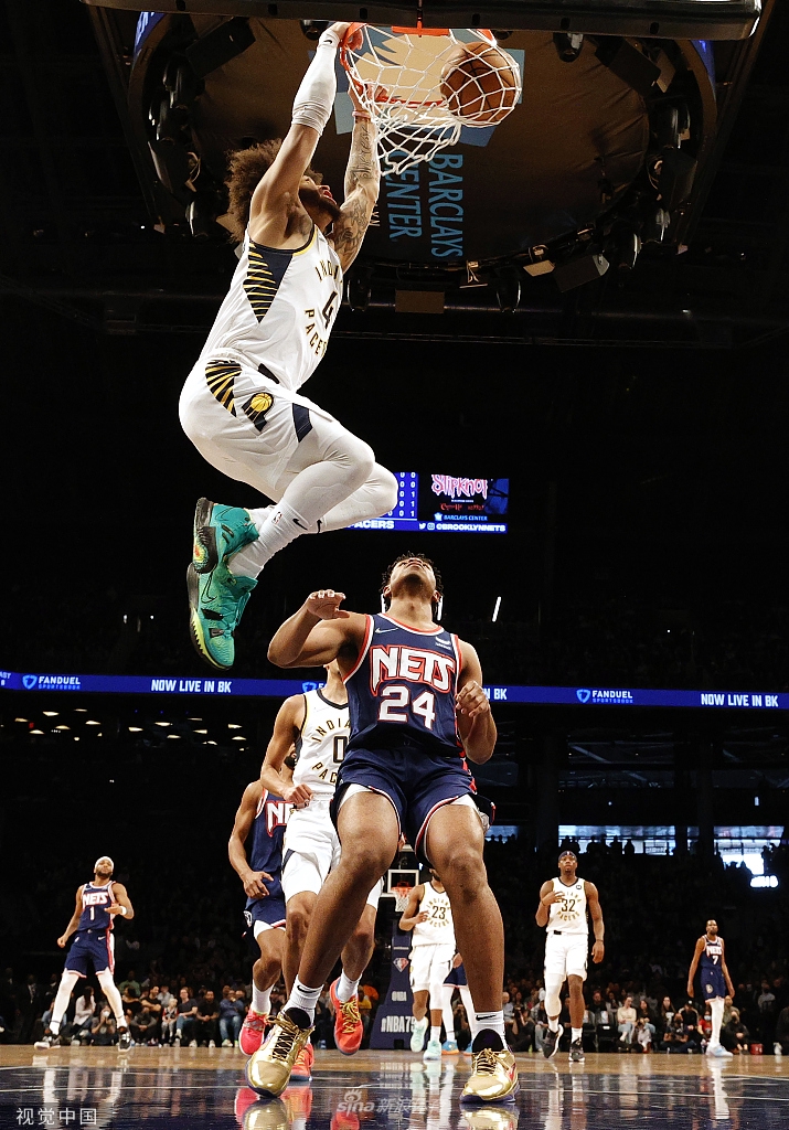 [NBA常规赛]步行者126-134篮网