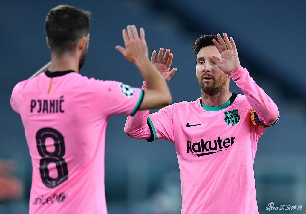 [欧冠]巴萨2-0完胜尤文 梅西点球+助攻