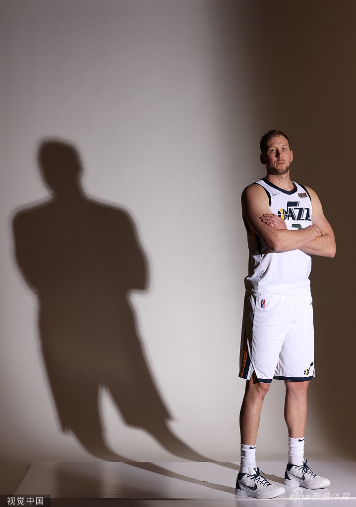 爵士队媒体日拍摄官方写真