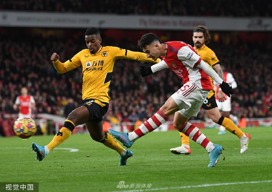 [英超]阿森纳2-1狼队 卡泽特补时绝杀