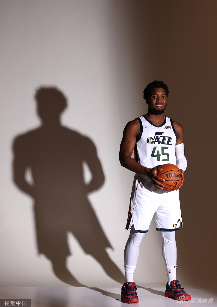 爵士队媒体日拍摄官方写真