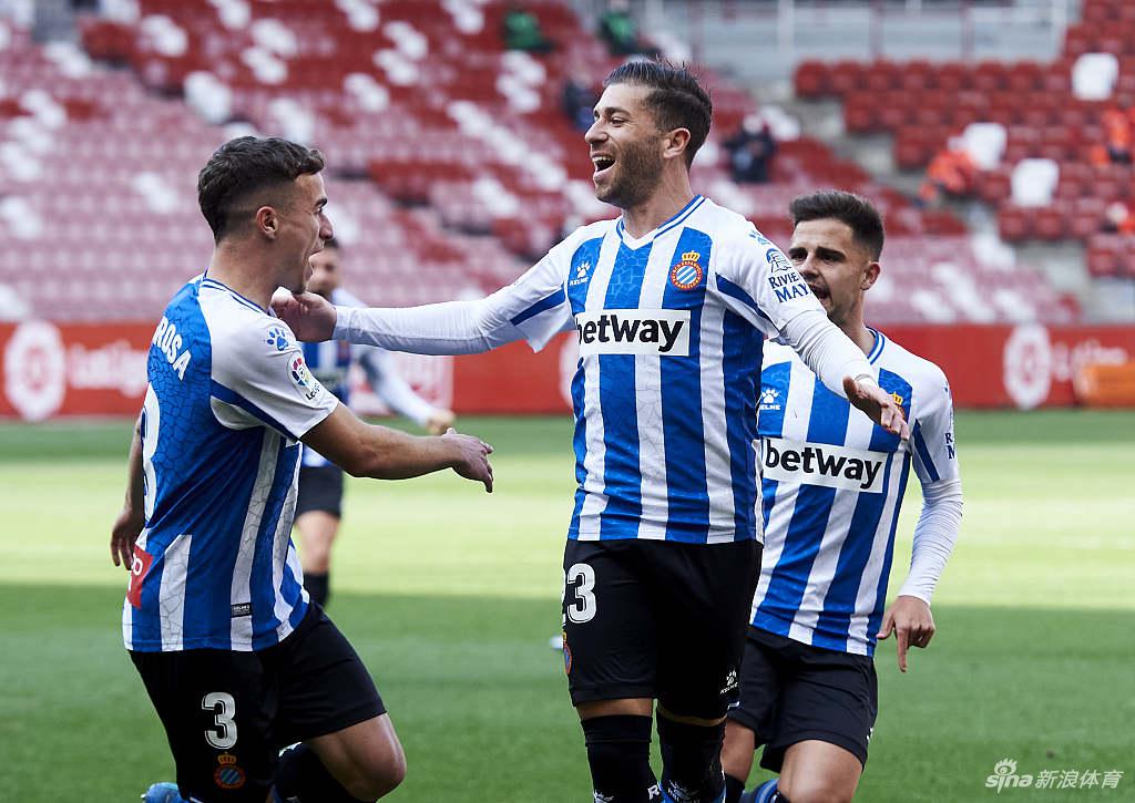 [西乙]希洪竞技1-1西班牙人 武磊替补出战