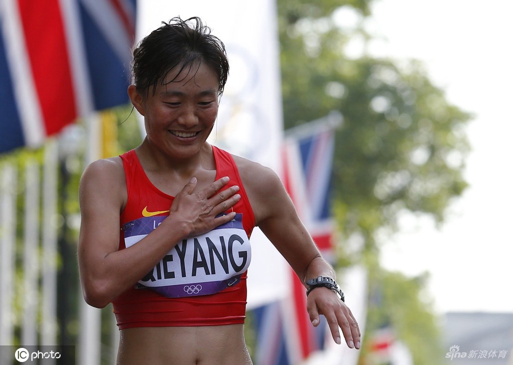 中国队递补获伦敦奥运女子竞走金银铜牌