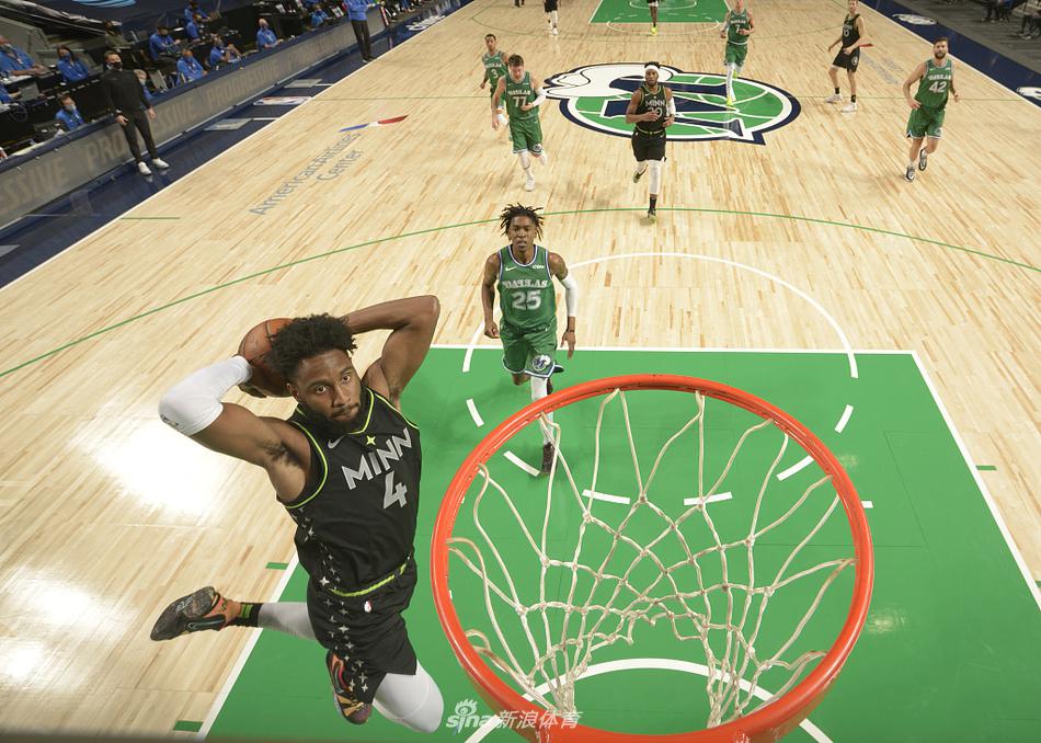 [NBA常规赛]森林狼122-127独行侠