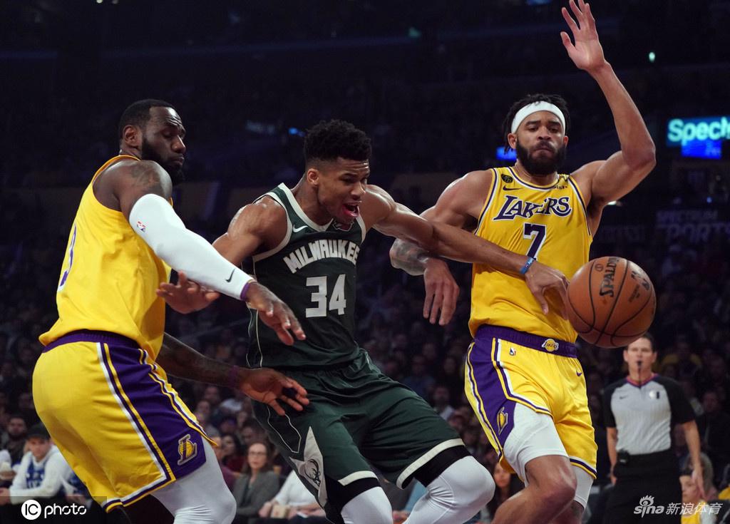 [NBA]雄鹿103-113湖人 詹姆斯37分锁定季后赛