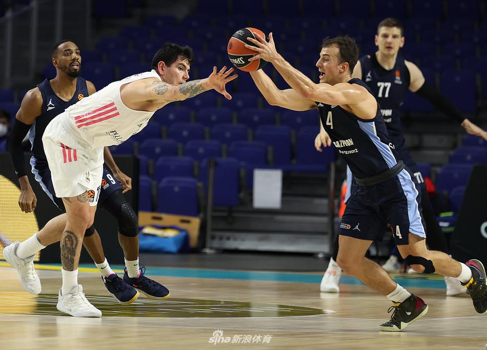 [欧篮联]皇家马德里79-72圣彼得堡泽尼特