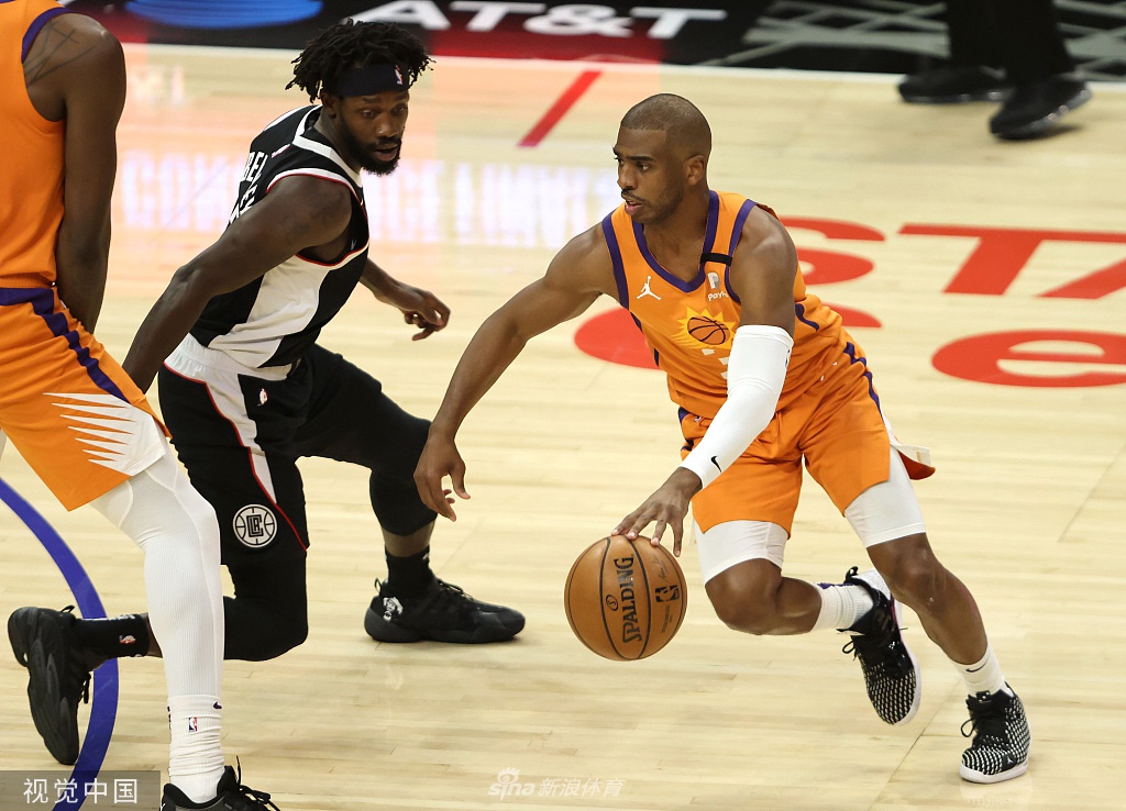 [NBA西部决赛3]太阳vs快船 保罗复出