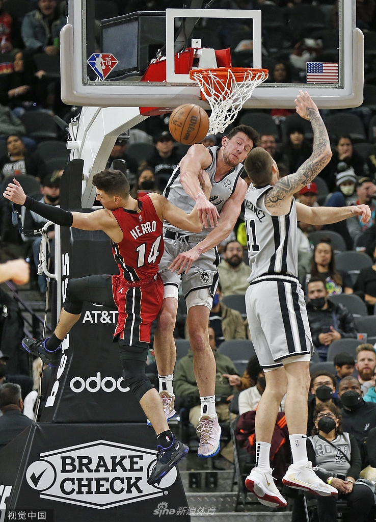 [NBA常规赛]热火112-95马刺