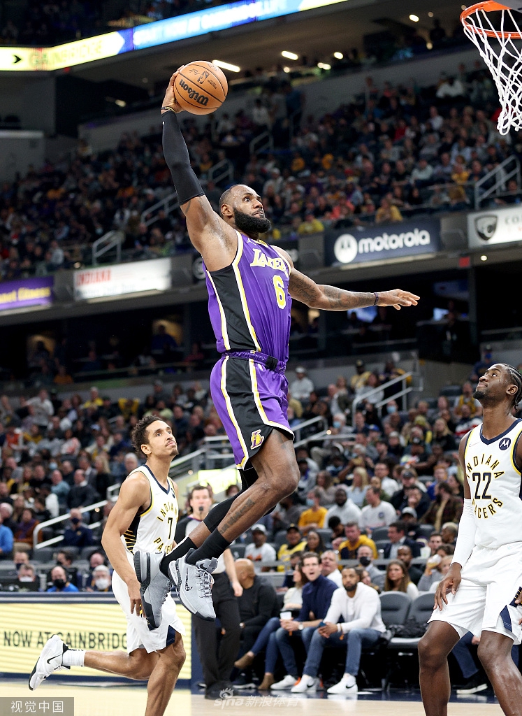 [NBA常规赛]湖人124-116步行者