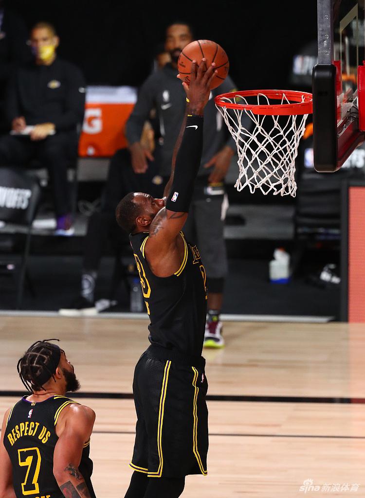 [NBA季后赛]湖人135-115开拓者 总分3-1