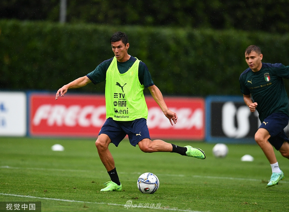 意大利队训练备战世预赛