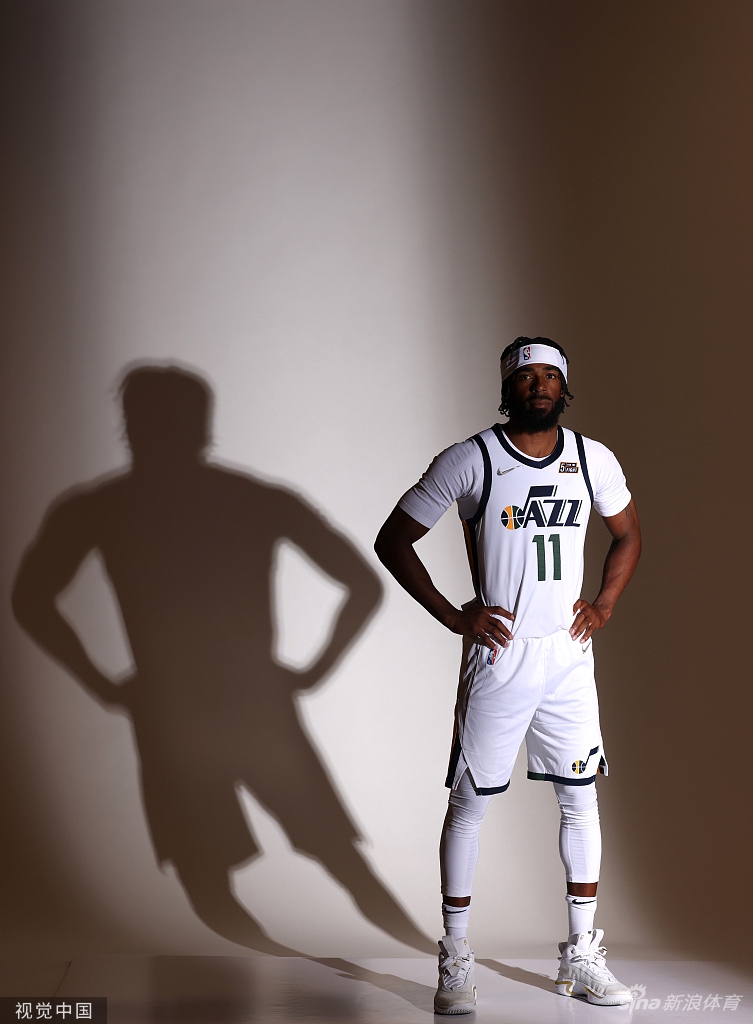 爵士队媒体日拍摄官方写真