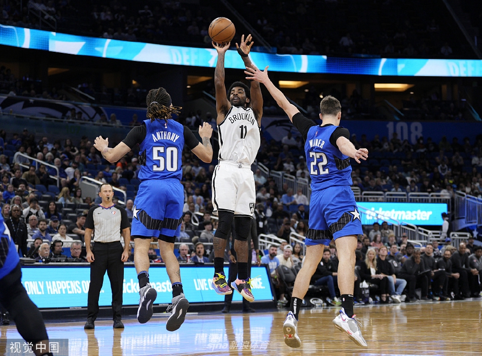 [NBA]篮网150-108魔术 欧文豪取60分