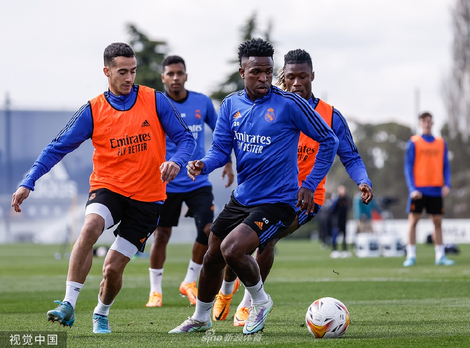 皇马训练备战西甲第30轮