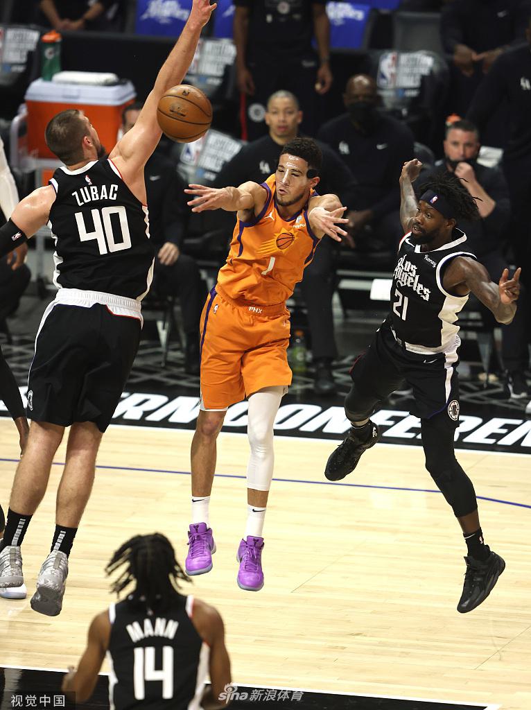 [NBA西部决赛3]太阳vs快船 保罗复出