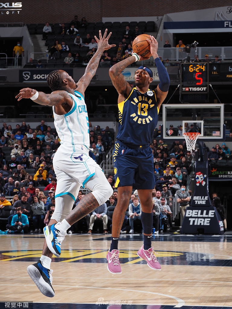 [NBA常规赛]黄蜂158-126步行者