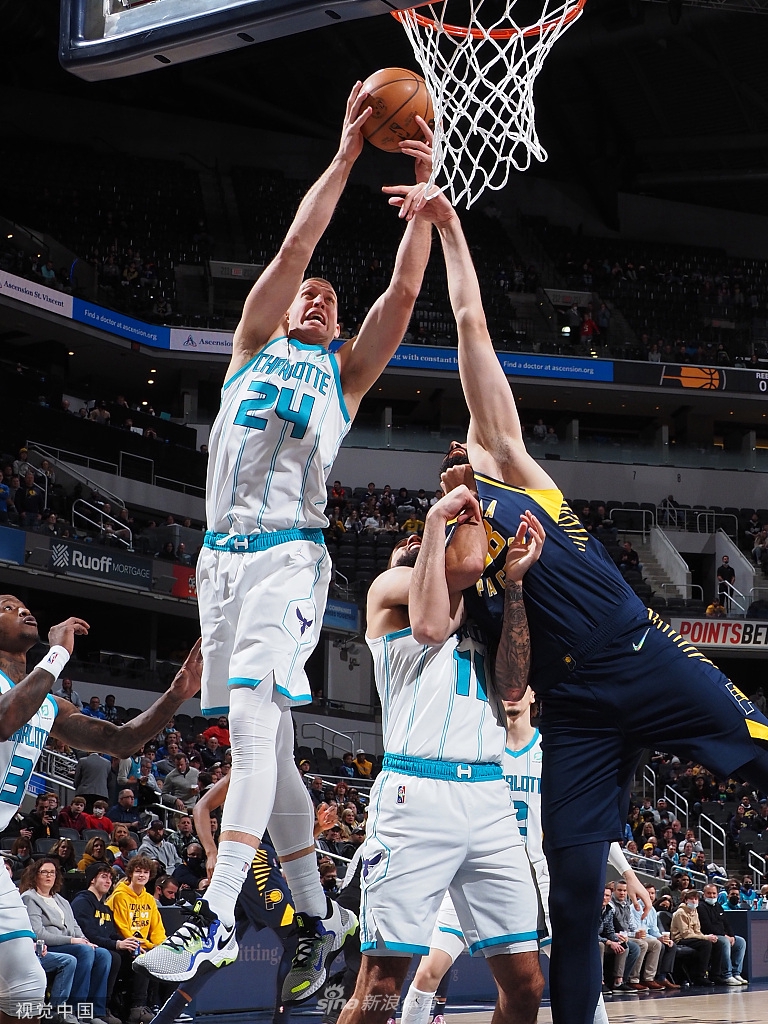 [NBA常规赛]黄蜂158-126步行者