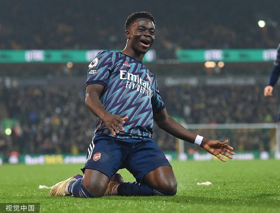 [英超]萨卡双响拉卡泽特传射 诺维奇0-5阿森纳_高清图集_新浪网