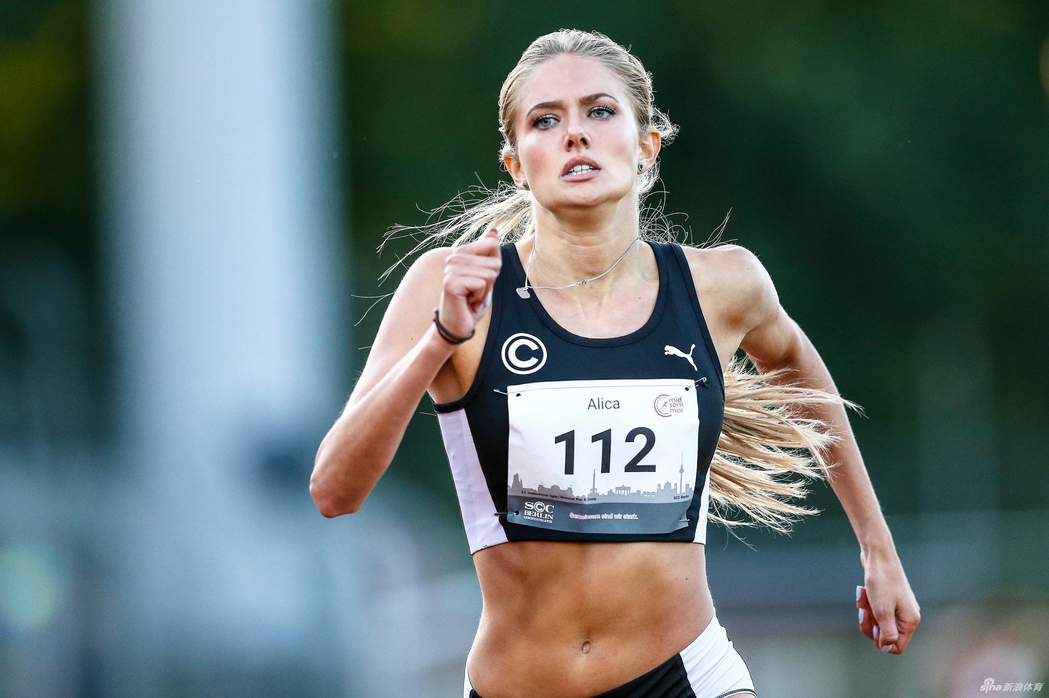 德国网红田径美女选手将参加东京奥运
