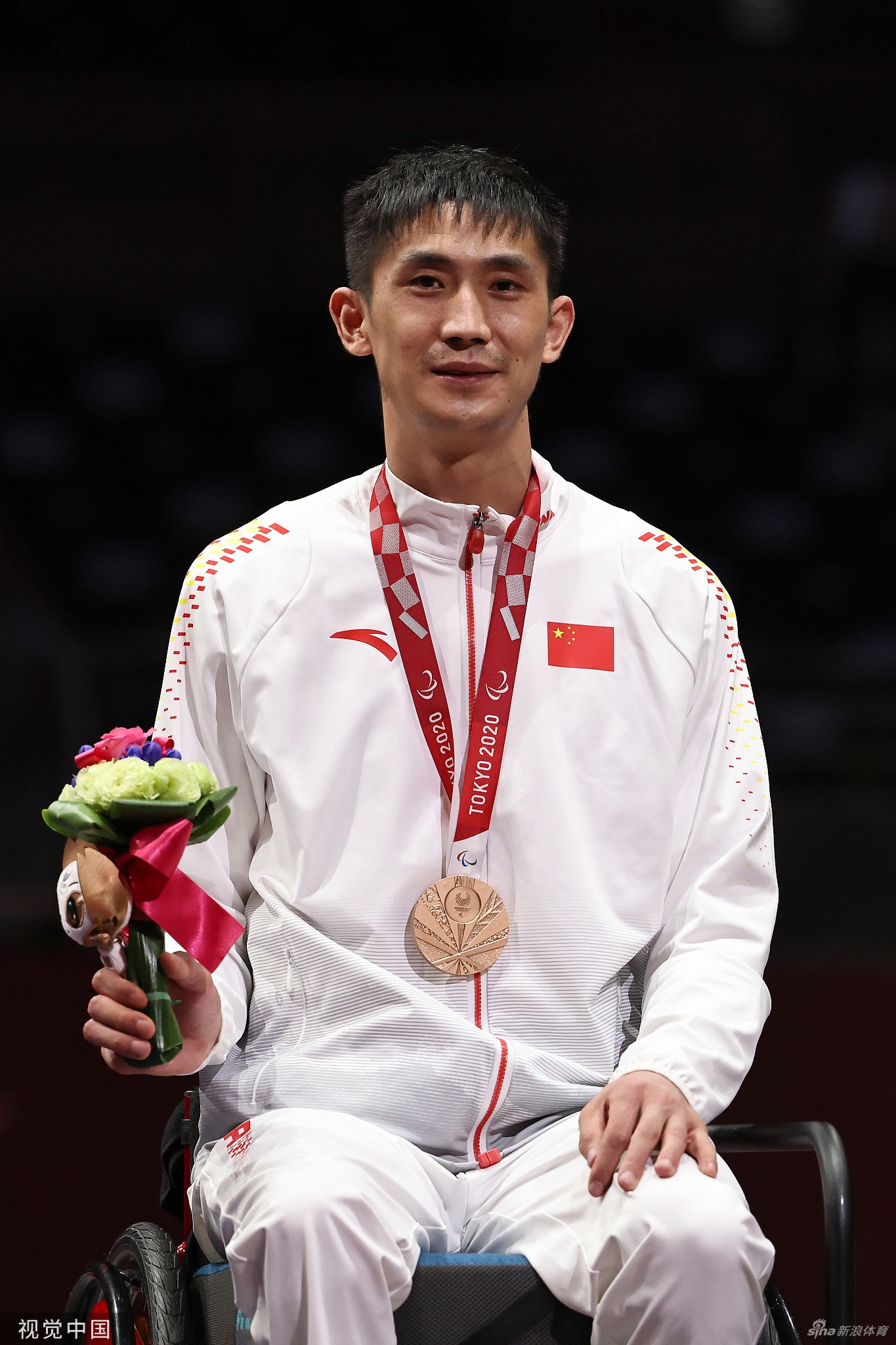 李豪为中国代表团夺得残奥首金