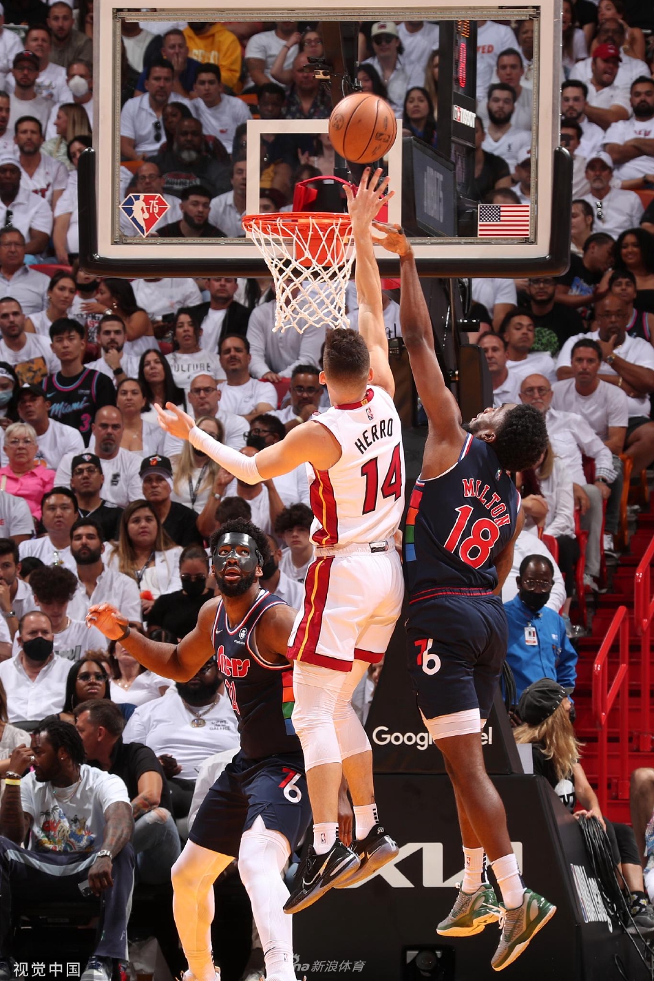 [NBA东部半决赛]76人85-120热火