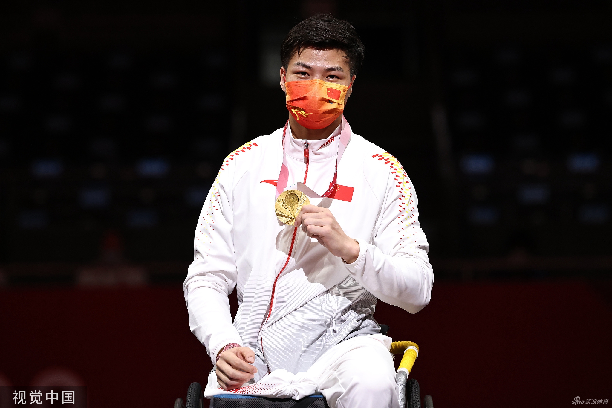 李豪为中国代表团夺得残奥首金