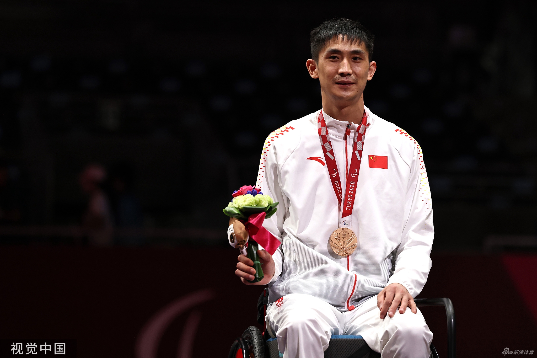 李豪为中国代表团夺得残奥首金