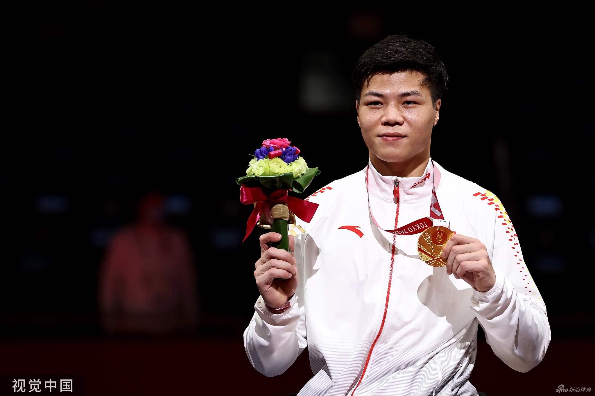 李豪为中国代表团夺得残奥首金
