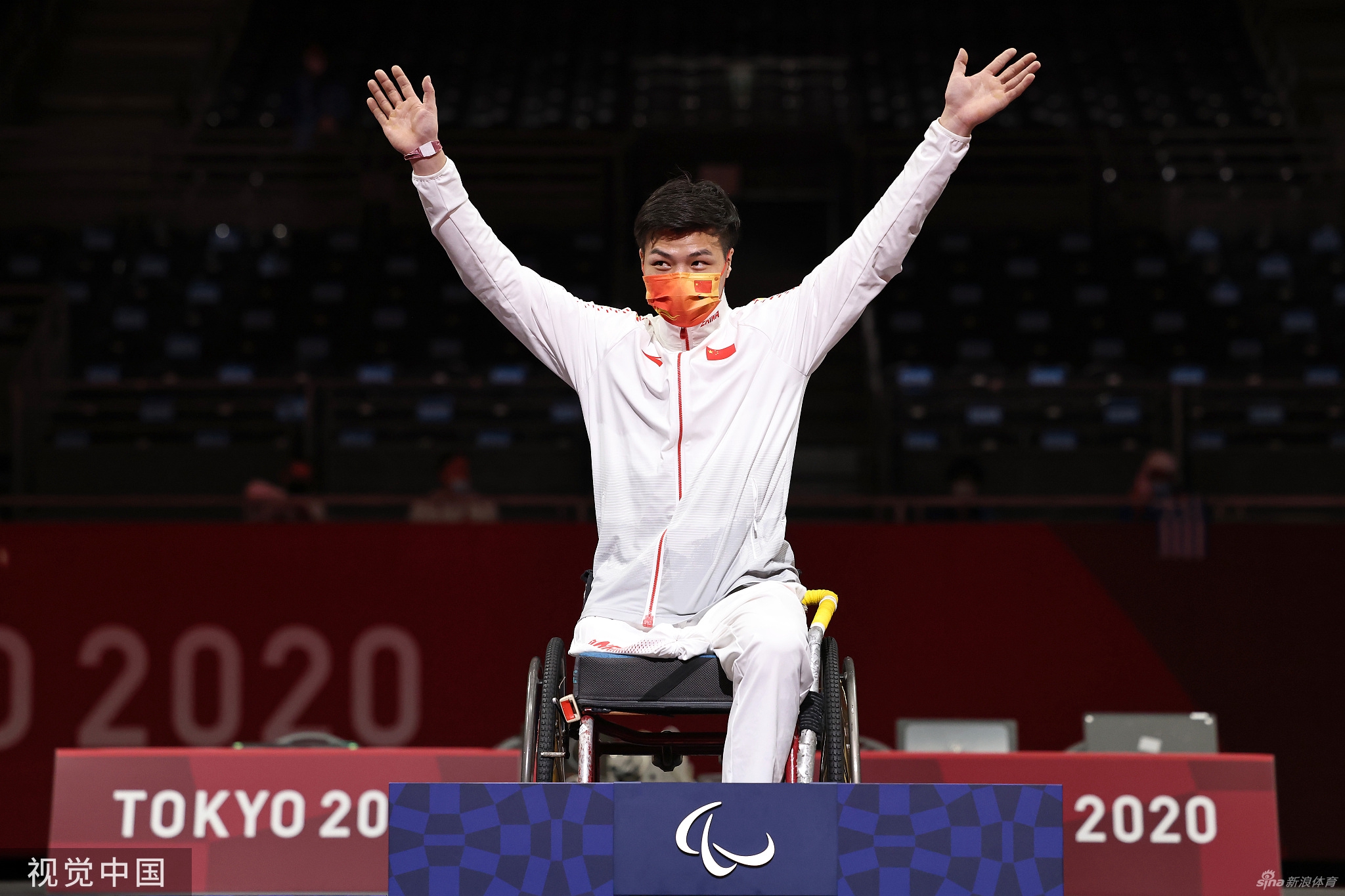 李豪为中国代表团夺得残奥首金
